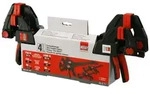Bessey Einhandzwingen-Set 4-tlg. 2x EZM 15/6 2x EZL 30/8 EZM-EZL-SET