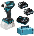 Makita Akku Schlagschrauber TD001GD201 40V max. 2 x 2,5Ah Ladeger&auml;t im Makpac