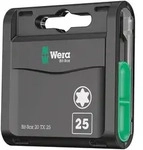 Wera Bit-Box 20 TX, TX 25 x 25 mm, 20-teilig 05057773001
