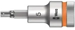 Wera 8740 C HF Zyklop Bitnuss mit 1/2"-Antrieb mit Haltefunktion, 5 x 60 mm