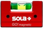 Sola Kompakt Wasserwaage GO! Magnetic magnetisch rot 6,8 cm 01621201