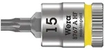 Wera 8767 A HF TORX&reg; Zyklop Bitnuss mit 1/4"-Antrieb TX 15 x 28 mm 05003363001