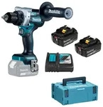 Makita Akku-Bohrschrauber DDF486RTJ 18V / 5,0 Ah 2 Akkus+ Ladeger&auml;t im MAKPAC