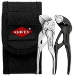KNIPEX Mini-Zangenset XS 2-teilig in praktischer G&uuml;rteltasche 002072V04XS