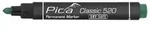 Pica Classic Permanentmarker Marker Markierung Rundspitze 1-4mm gr&uuml;n 520/36