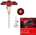 Flex Akku 2-Gang-R&uuml;hrer MXE 18.0-EC WR2 120 495964 3-Stufen Drehzahlschalter 18V