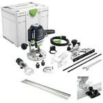 Festool Oberfr&auml;se OF 1400 EBQ-Plus 576207 FS-OF1400 F&uuml;hrungsschiene FS 800