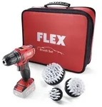 Flex Akku-Bohrschrauber DD 2G 10.8 Solo Brush Set ohne Akku und Ladeger&auml;t