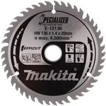 Makita S&auml;geblatt S&auml;ge Holz 136x1,4x20 Z45 EFFICUT E-12136