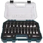 Makita Fr&auml;ser Set 22-teilig Nutfr&auml;ser Hohlkehlfr&auml;ser Bohrfr&auml;ser Koffer D-74778