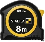 Stabila Taschenbandma&szlig; BM 100 8m 19581 Bandbreite 25 mm Ma&szlig;band Messen