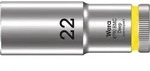 Wera 8790 HMC Deep Steckschl&uuml;sseleinsatz mit 1/2"-Antrieb, 22 x 83 mm