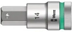 Wera 8740 C HF Zyklop Bitnuss mit 1/2"-Antrieb mit Haltefunktion, 14 x 60 mm