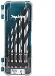 Makita Holzbohrer Set 5-teilig 4-10mm mit Zentrierspitze Zylinderschaft D-72861