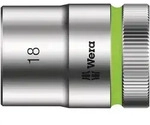 Wera 8790 HMC Zyklop-Steckschl&uuml;sseleinsatz mit 1/2"-Antrieb, 18 x 37 mm
