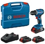 Bosch Akku Bohrschrauber GSR 18V-45 + 3x18V 4.0Ah + GAL 18V-40 L-Case 0615A5002N
