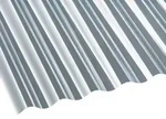 Polycarbonat Wellplatte | 76/18 | 0,80 mm | Klar | 2,50 m