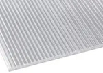 Polycarbonat Stegplatte | 16 mm | Breite 98 cm | Klar | X-Struktur | 2,50 m