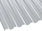 Polycarbonat Spundwandplatte | 76/18 | 0,80 mm | Klar | 4,00 m