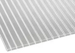 Acrylglas Stegdoppelplatte | 16 mm | Breite 98 cm | Klar | 5,00 m