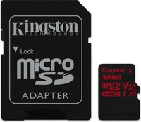 Kingston Canvas React micro SDHC Kaart Capaciteit 32GB