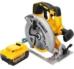 DeWalt DCS 570 Akku Handkreiss&auml;ge 18 V 184 mm Brushless + 1x Akku 4,0 Ah - ohne