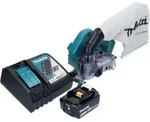 Makita DCC 500 RF1 Akku Diamantschneider 18 V 125 mm Brushless + 1x Akku 3,0 Ah...
