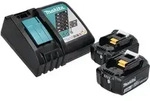 Makita DCC 500 RF Akku Diamantschneider 18 V 125 mm Brushless + 2x Akku 3,0 Ah +