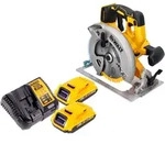 DeWalt DCS 570 D2 Akku Handkreiss&auml;ge 18 V 184 mm Brushless + 2x Akku 2,0 Ah +