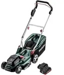 Metabo RM 36-18 LTX BL 36 Akku Rasenm&auml;her 36 V ( 2x 18 V ) LTX Brushless + 2x...