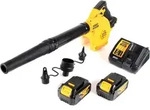 DeWalt DCV 100 M2 Akku Gebl&auml;se / Laubbl&auml;ser 18 V + 2x Akku 4,0 Ah + Ladeger&auml;t