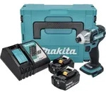 Makita DTS 141 RFJ Akku Impulsschrauber 18 V 40 Nm 1/4" Brushless + 2x Akku 3,0...