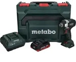 Metabo SSW 18 LT 300 BL Akku Schlagschrauber 18 V 300 Nm Brushless + 1x Akku...