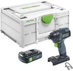 Festool TID 18-Basic Akku Schlagschrauber 18 V 180 Nm 1/4" + 1x Akku 3,0 Ah +