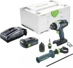 Festool TPC 18/4 I-Basic Akku Schlagbohrschrauber 18 V 75 Nm Brushless + 1x...