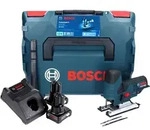 Bosch GST 12V-70 Professional Akku Stichs&auml;ge 12 V + 2x Akku 6,0 Ah + Ladeger&auml;t +