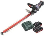 Metabo HS 18 LTX 65 Akku Heckenschere 18 V 63 cm + 2x Akku 4,0 Ah + Ladeger&auml;t