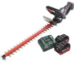 Metabo HS 18 LTX 65 Akku Heckenschere 18 V 63 cm + 2x Akku 5,5 Ah + Ladeger&auml;t