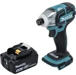 Makita DTS 141 T1 Akku Impulsschrauber 18 V 40 Nm 1/4" Brushless + 1x Akku 5,0...