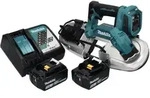 Makita DPB 183 RT Akku Bands&auml;ge 18 V 66 mm Brushless + 2x Akku 5,0 Ah +...