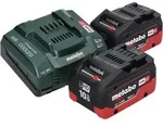 Metabo KH 18 LTX BL 24 Q Akku Kombihammer 18 V 2,2 J + 2x Akku 10,0 Ah +...