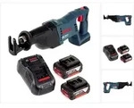 Bosch GSA 18 V-Li Akku S&auml;bels&auml;ge 18V + 2x Akku 5,0Ah + Ladeger&auml;t