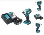 Makita DTD 172 RF1 Akku Schlagschrauber 18 V 180 Nm 1/4" Brushless + 1x Akku...