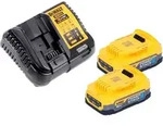 DeWalt DCF 887 E2 Akku Schlagschrauber 18 V 205 Nm 1/4" Brushless + 2x Akku 1,7 Ah +