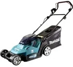 Makita DLM 432 RT2 Akku Rasenm&auml;her 36 V ( 2x 18 V ) 43 cm + 2x Akku 5,0 Ah +