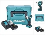Makita DTD 172 RM1J Akku Schlagschrauber 18 V 180 Nm 1/4" Brushless + 1x Akku...
