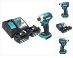 Makita DTD 172 RF Akku Schlagschrauber 18 V 180 Nm 1/4" Brushless + 2x Akku 3,0...