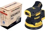 Toolbrothers SPIDER Netzschleifmittel Set + DCW 210 N Akku Exzenterschleifer 18...