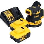 DeWalt DCW 210 P2 Akku Exzenterschleifer 18 V 125 mm Brushless + 2x Akku 5,0 Ah...