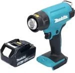 Makita DHG 180 M1 Akku Hei&szlig;luftgebl&auml;se 18 V 550 &deg;C + 1x Akku 4,0 Ah - ohne